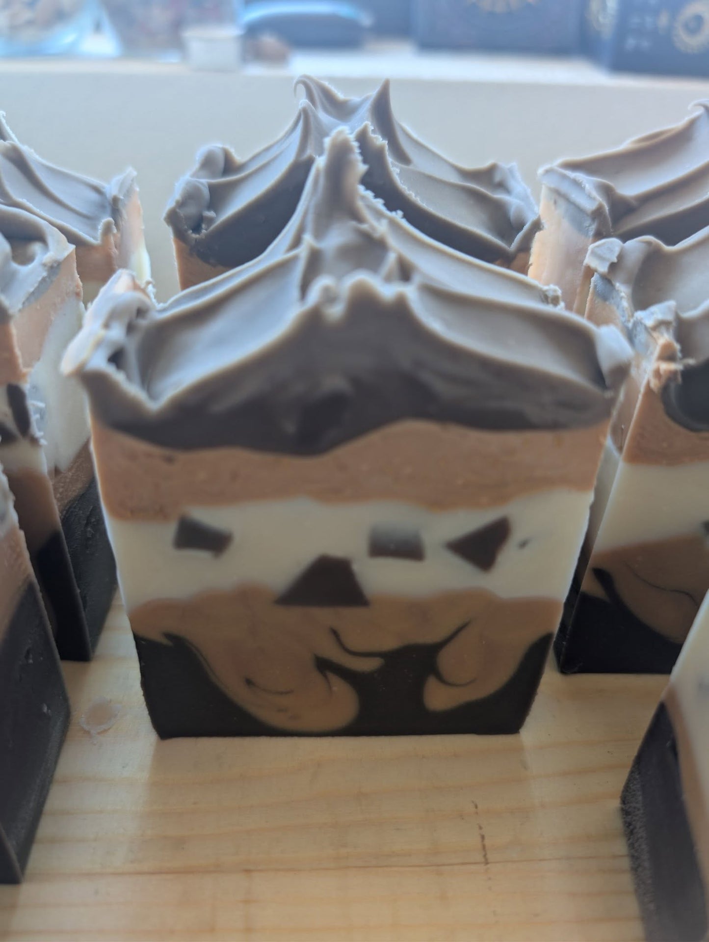 Chocolate Chip Cookie Dough Soap Bars