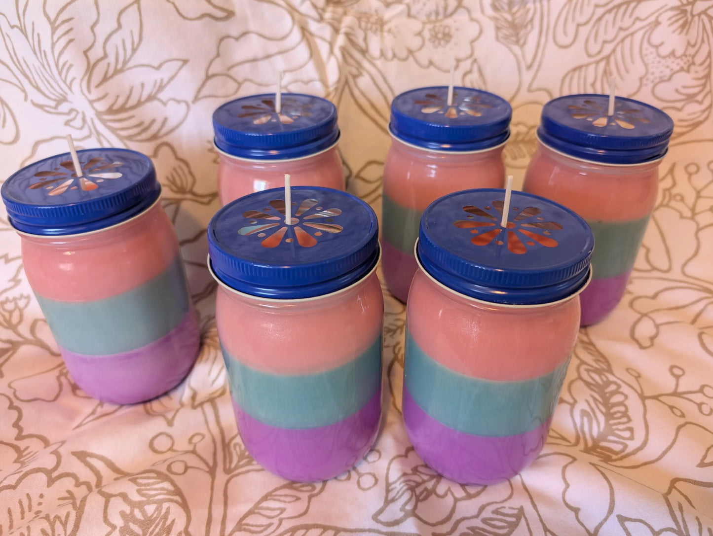 Triple Layer Hand poured Soy Candle