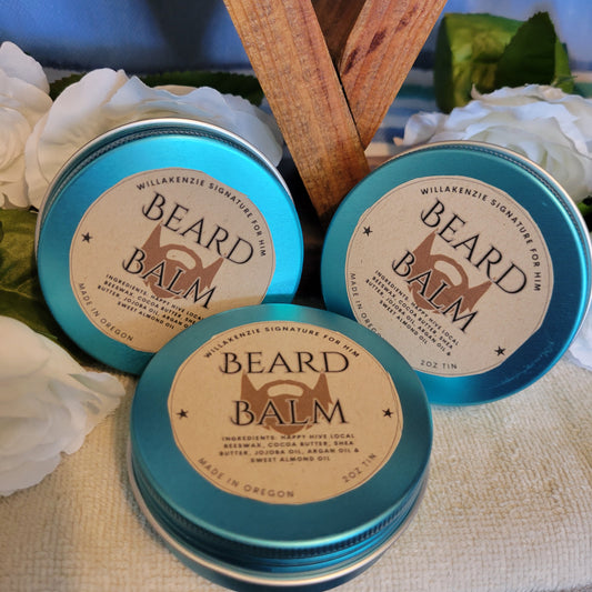 Beard Balm 2oz Travel Tin