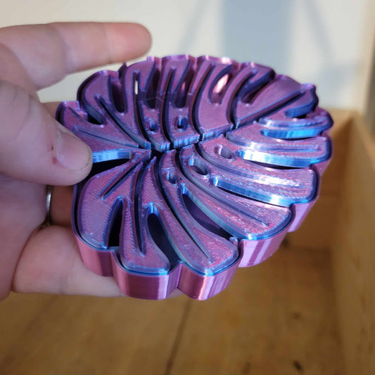 Soap Dish 3D Printed Purple to Blue *Draining