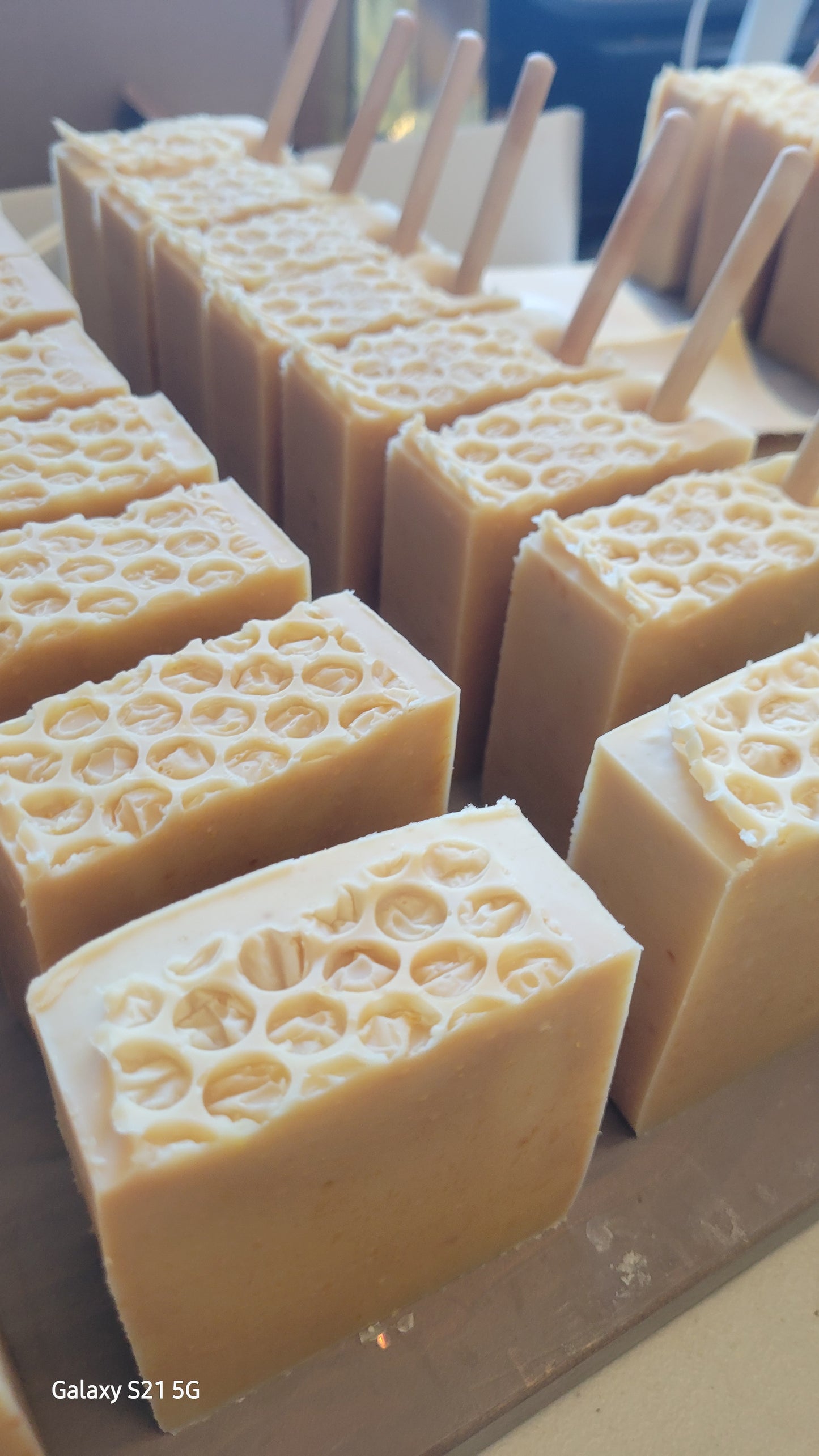 Honey Soap w honey from Happy Hives