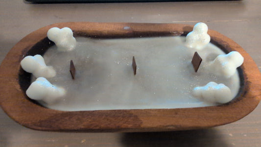Dough Bowl Candle Iced Tea Candle