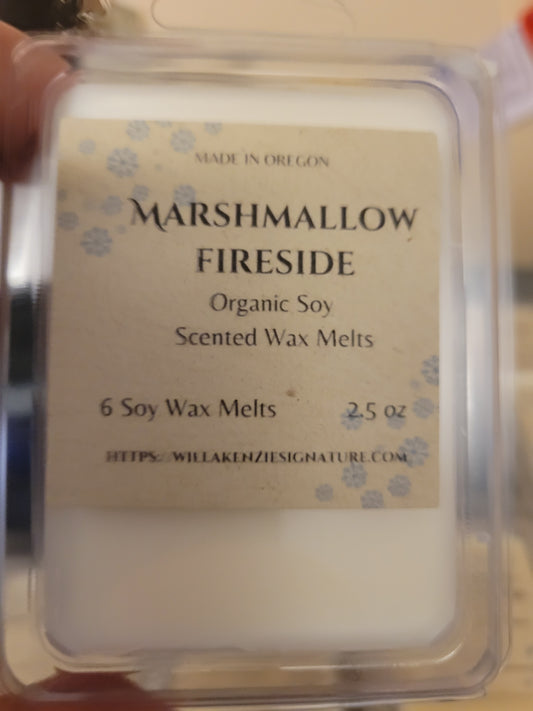Oraganic Soy Wax Melt - Marshmallow Fireside