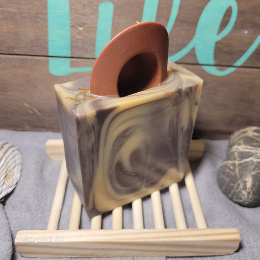 Leather Scented Yellow Stone Dutton Ranch Soap