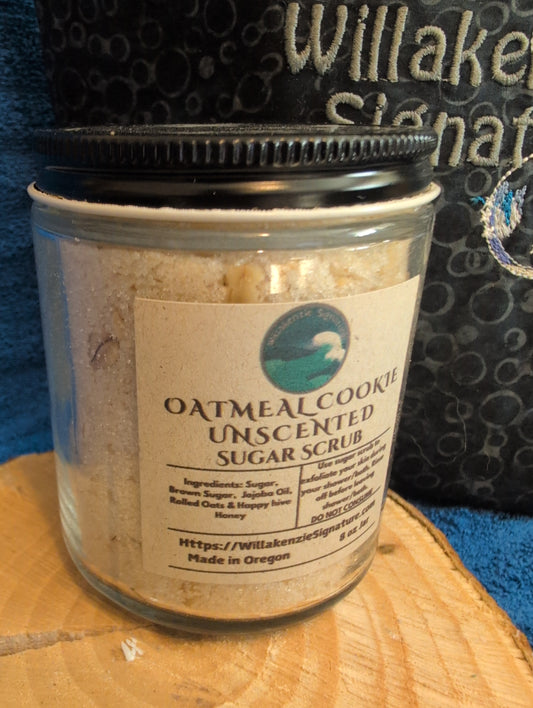 8oz Oatmeal Cookie Unscented Sugar Scrub