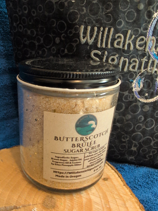 8oz Butterscotch Brulee Sugar Scrub