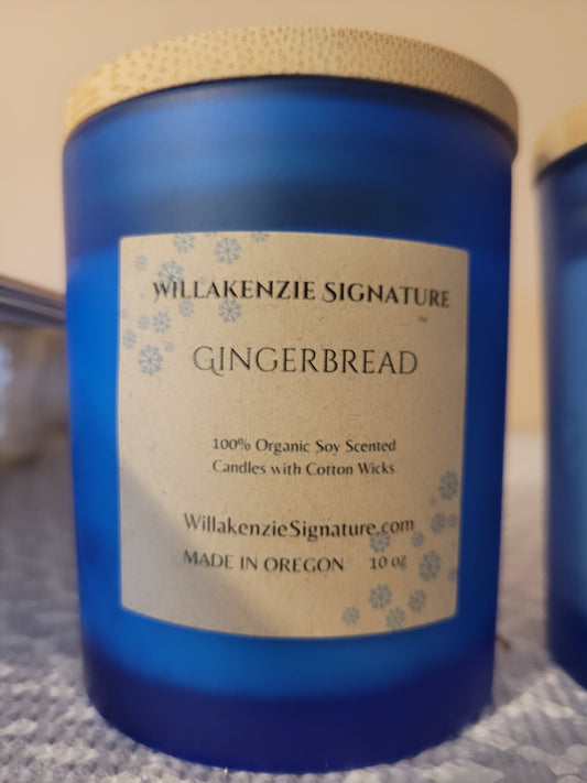 Candle 10oz Gingerbread Organic Soy