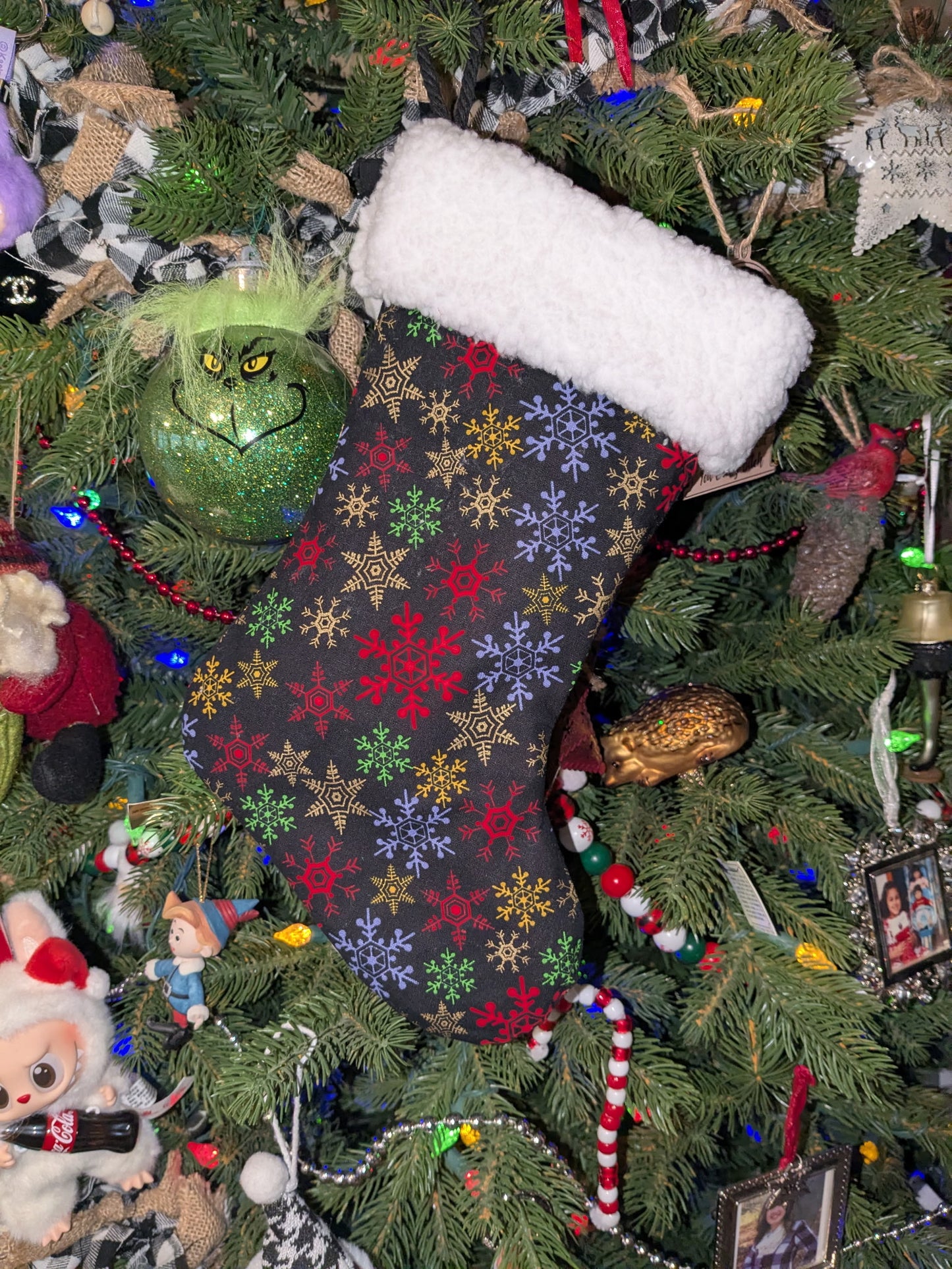 ** Hedgie Handmade Holiday Stocking with Willakenzie Sugar Cookie Soap Included