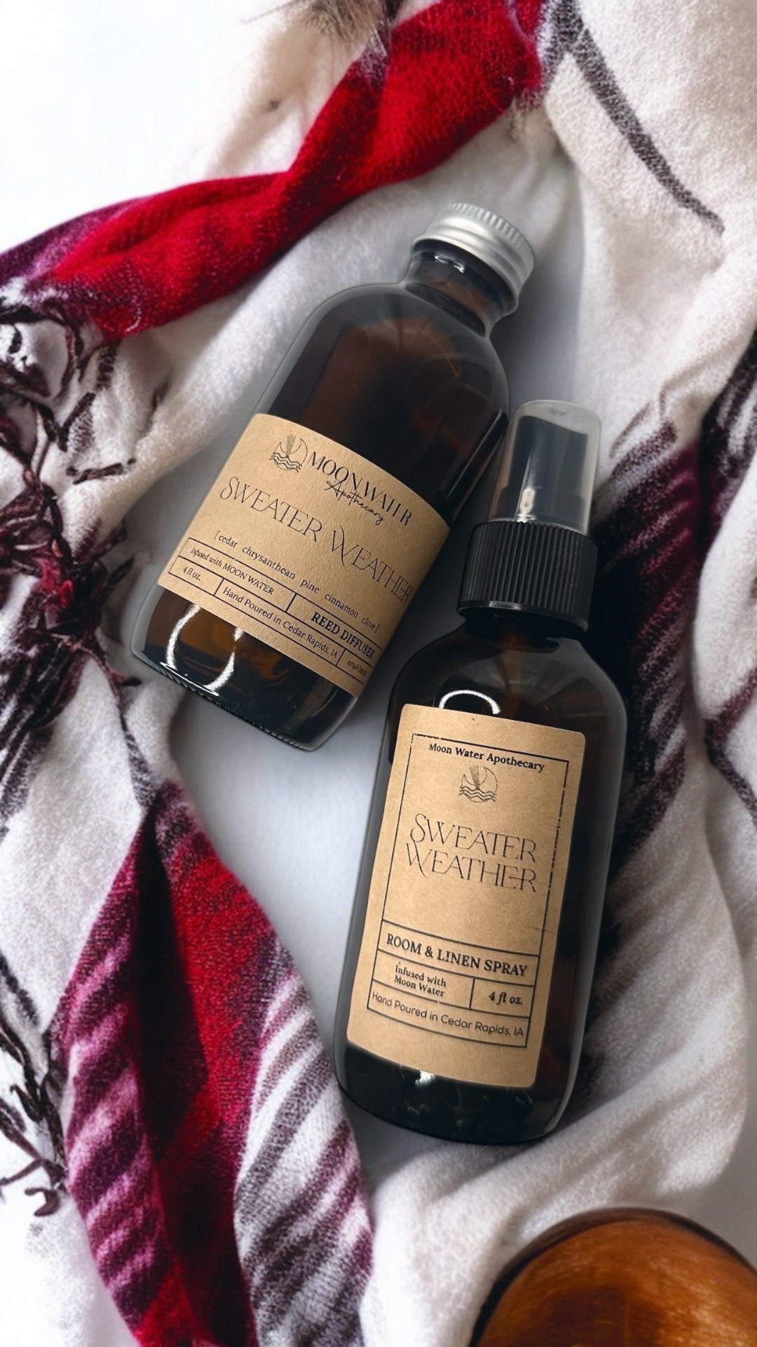 Sweater Weather - ROOM SPRAY & REED DIFFUSER, ROOM SPRAY & REED DIFFUSER Sweater Weather – Cinnamon & Autumn Leaves Scent